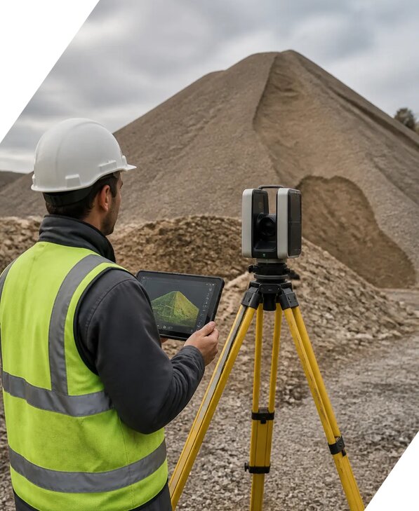 Лазерное 3D сканирование насыпей в Удомле от 15584 р. | ЭкспертизаРоссия